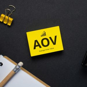 Como faço para aumentar o AOV para comércio eletrônico?