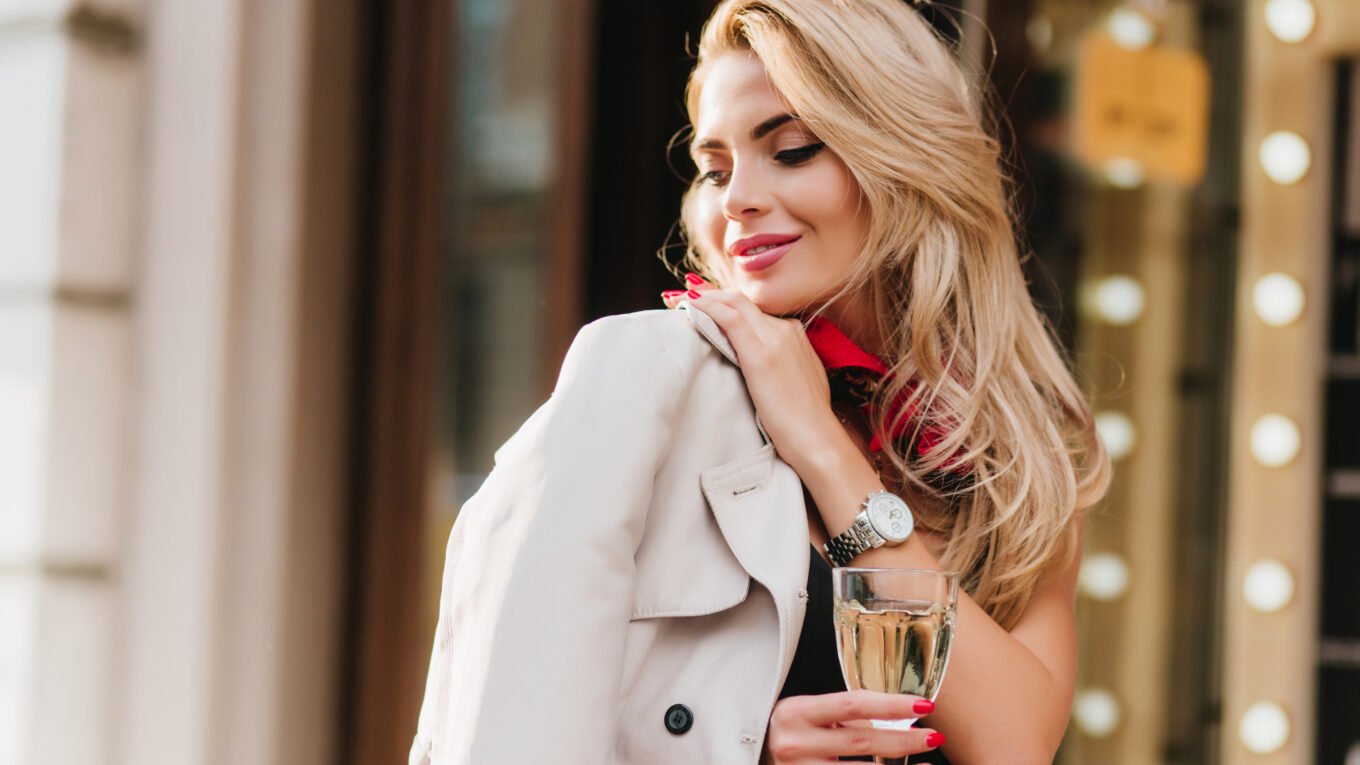 Mulher com trabalho promissor